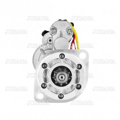 Starteris su reduktoriumi su papild. rėle 24V 4,5kW; ISUZU, JOHN DEERE, NEW HOLLAND 1