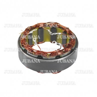 Stator winding for alternators, 14V 100A