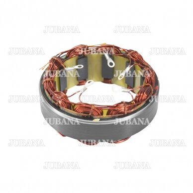 Stator winding for alternators, 14V 72A