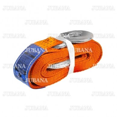 Flat towing rope, 4 t, 4 m