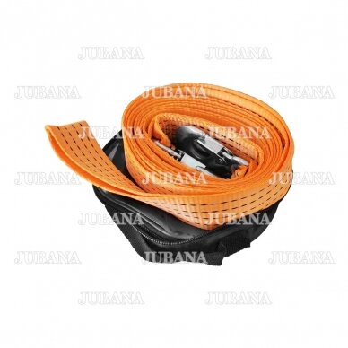 Flat towing rope, 5 t, 4 m