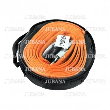 Flat towing rope, 5 t, 4 m 1