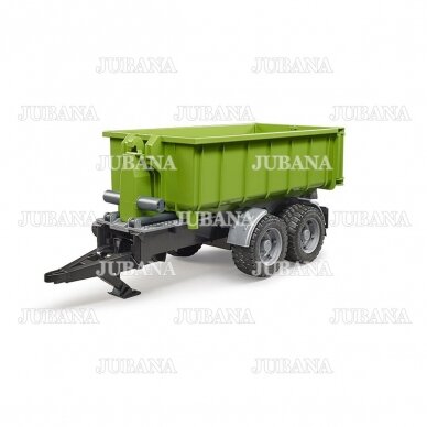 Bruder toy Hook lift trailer for tractors