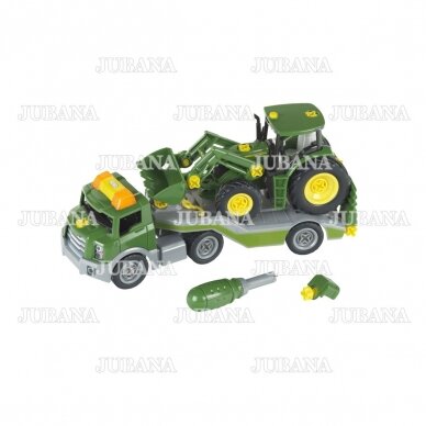 Transporter with John Deere Tractor