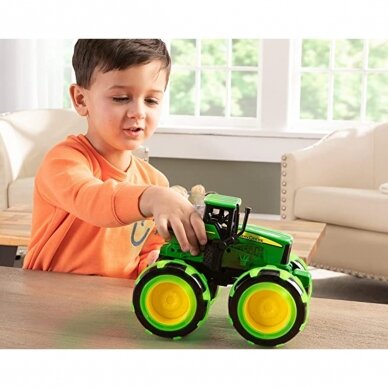 Toy John Deere Monster Treads Lightning Wheels 4